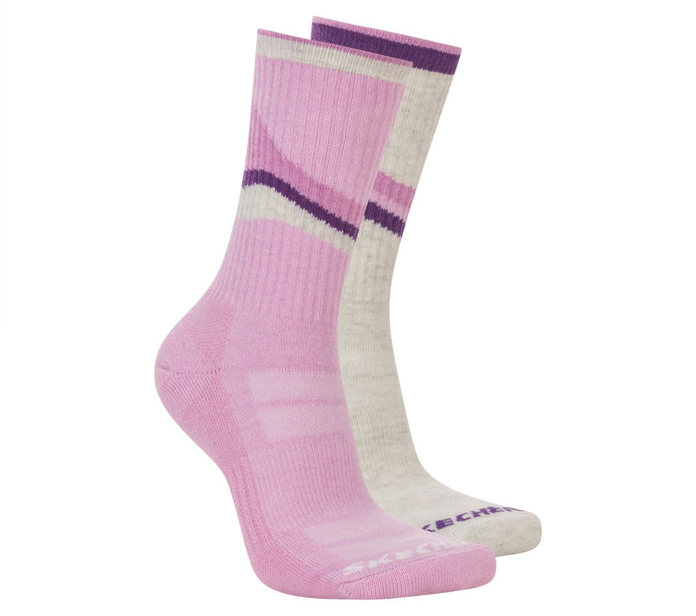 2 Pack Women's Crew Trail Socks | Skechers on sale