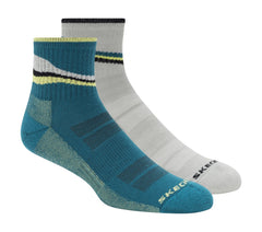 2 Pack Men's Quarter Trail Socks | Skechers near me