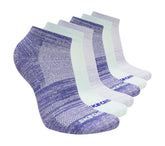 6 Pack Girls' Low Cut Color Stripe Socks | Skechers USA