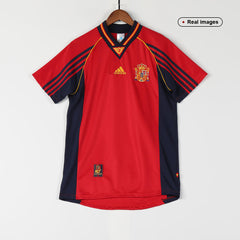 RAÚL #10 Retro Spain Home Jersey World Cup 1998