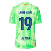 LAMINE YAMAL #19 Barcelona Third Jersey - UCL Font