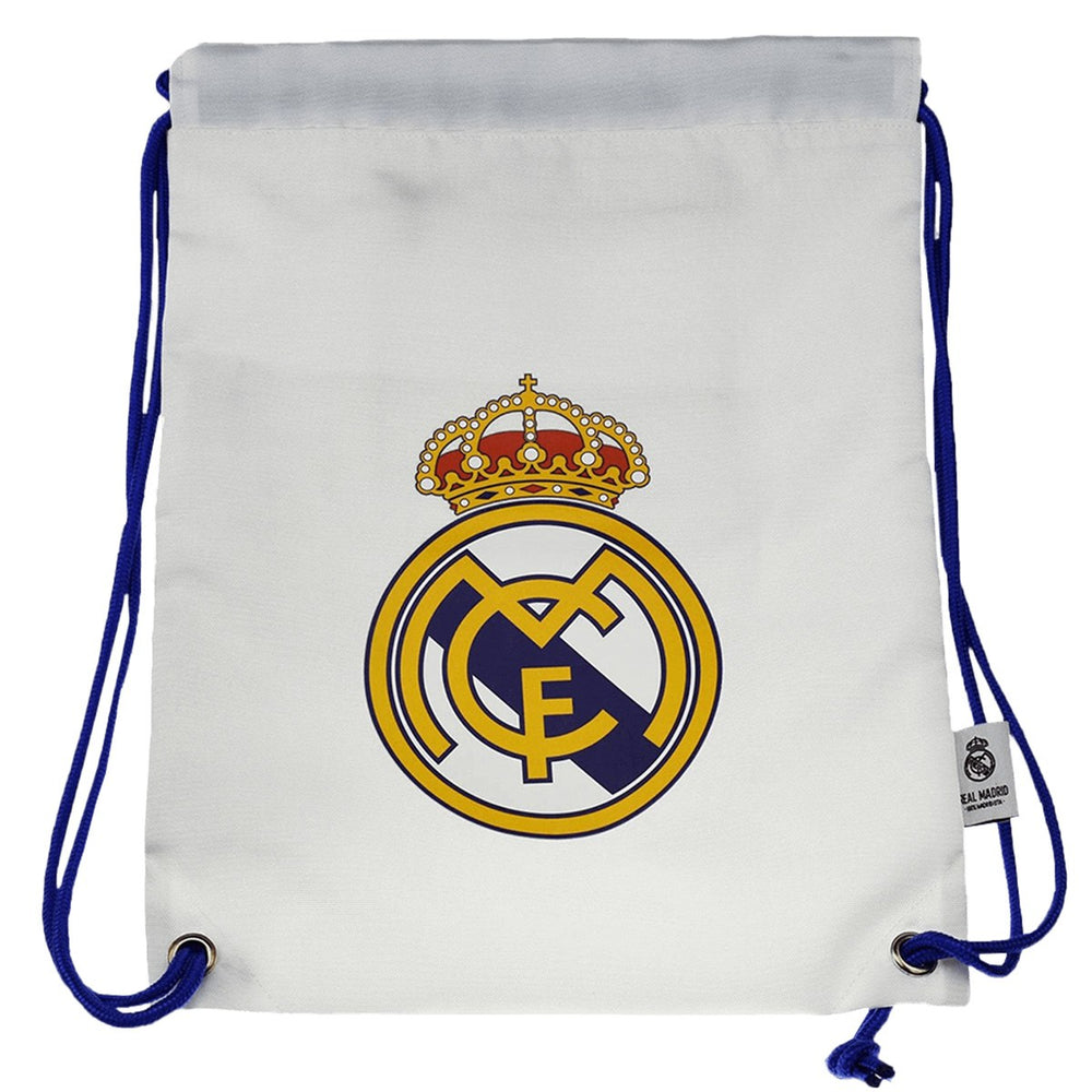 Discount Real Madrid Crest Gymsack -White/Blue