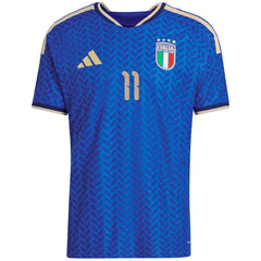 RASPADORI #11 Italy Home Match Jersey Player Version World Cup 2026