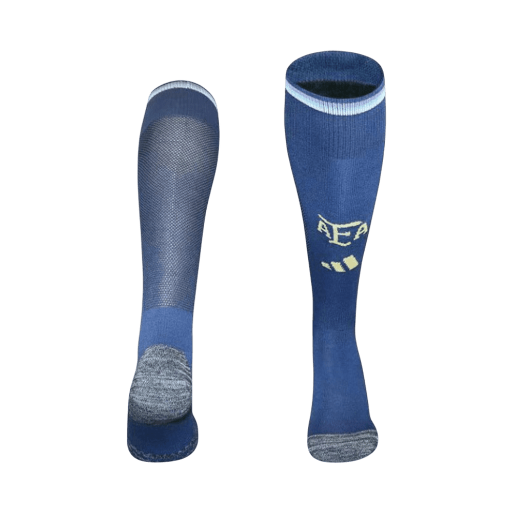 Kids Argentina Home Soccer Socks - Blue 2026
