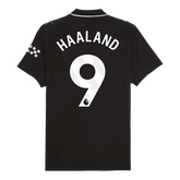 HAALAND #9 Manchester City Away Match Jersey Player Verison 2025/26