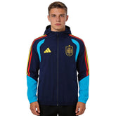 Spain Windbreaker Hoodie Jacket Navy 2026