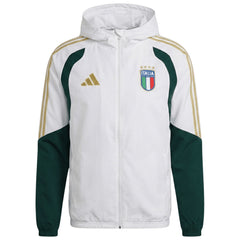 Italy Windbreaker Hoodie Kit(Top+Pants) White 2026