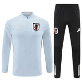 Kids Japan Zipper Sweatshirt Kit(Top+Pants) White 2026