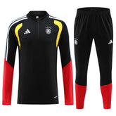 Germany Zipper Sweatshirt Kit(Top+Pants) Black 2026