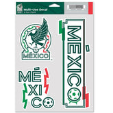 Mexico 5.5x7.75 Multi-Use 3 Pack Decal