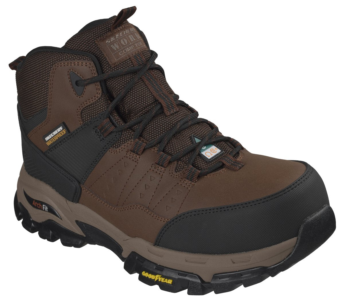 Work Waterproof: Arch Fit Tarver CT | Skechers US