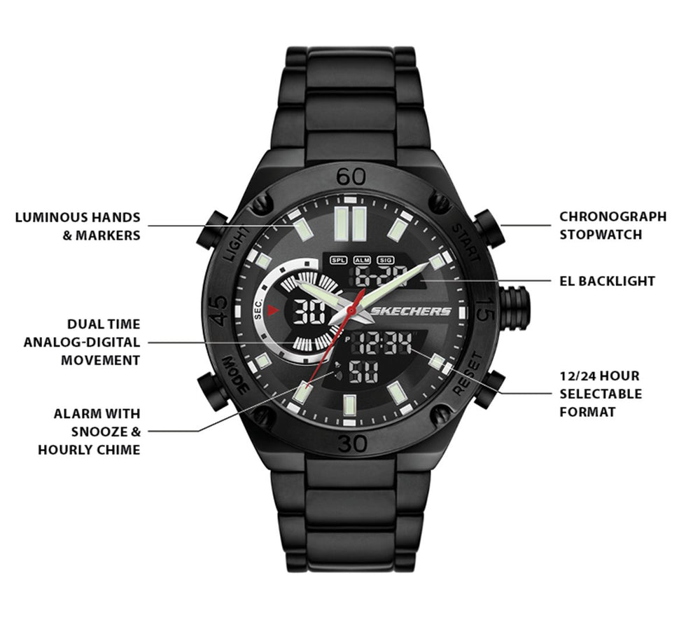 Analog Chrono Watch | Skechers online
