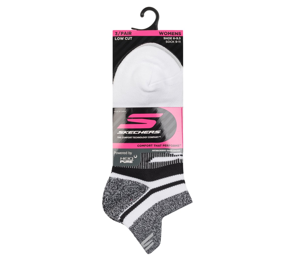 3 Pack Women's Performance Low Cut Running Heel Tab Socks | Skechers near me
