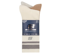 3 Pack Men's Lifestyle Crew Socks | Skechers online