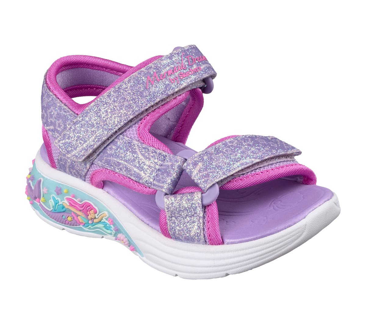 S-Lights: Mermaid Dreams Sandal - Marina Bliss | Skechers on sale