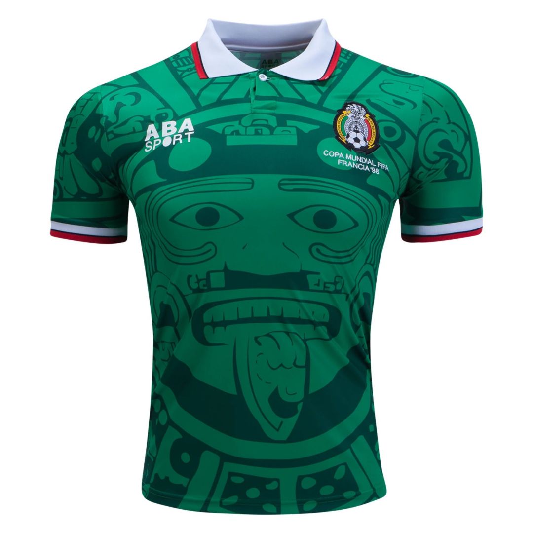 Retro Mexico Home Jersey World Cup 1998 