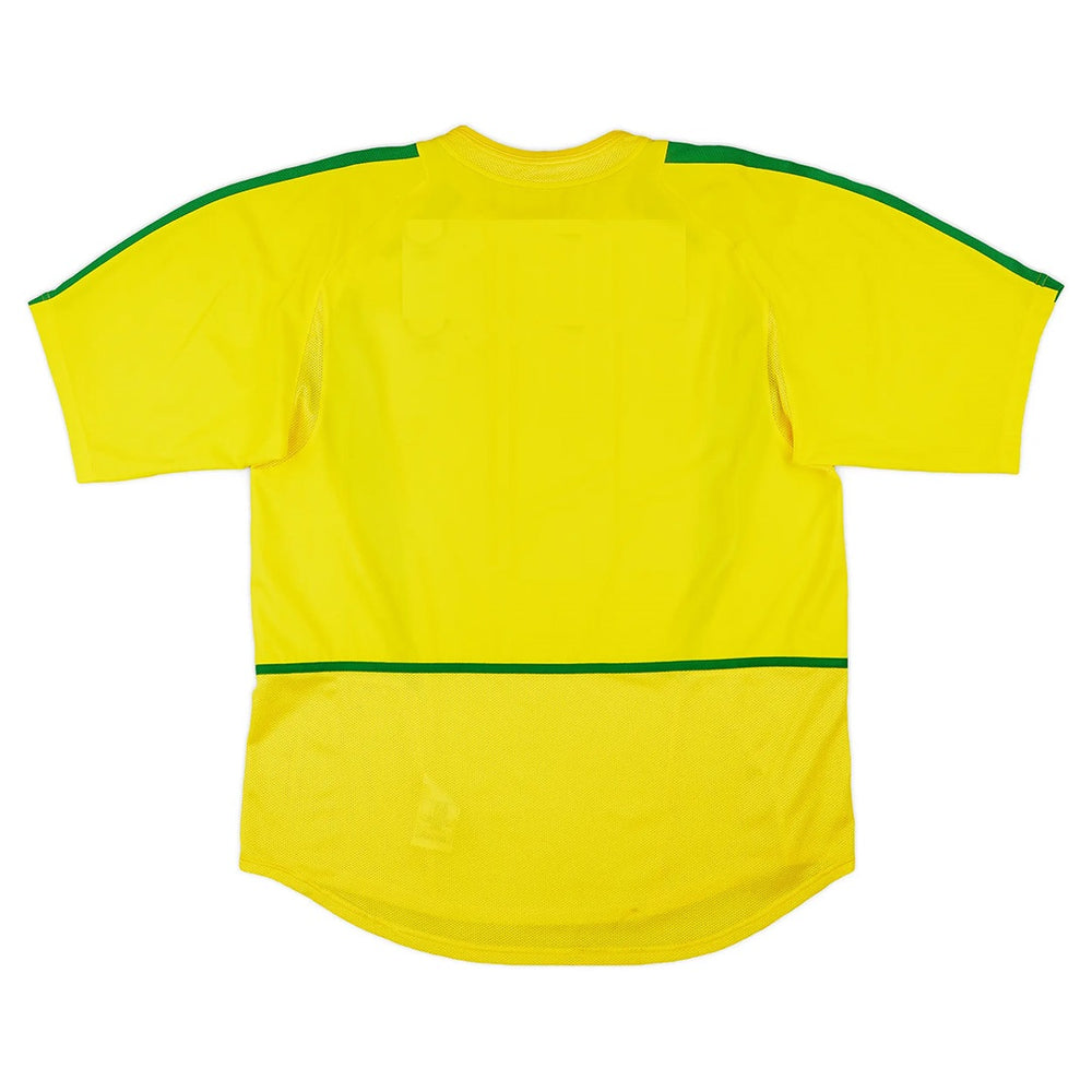 Retro Brazil Home Jersey World Cup 2002 