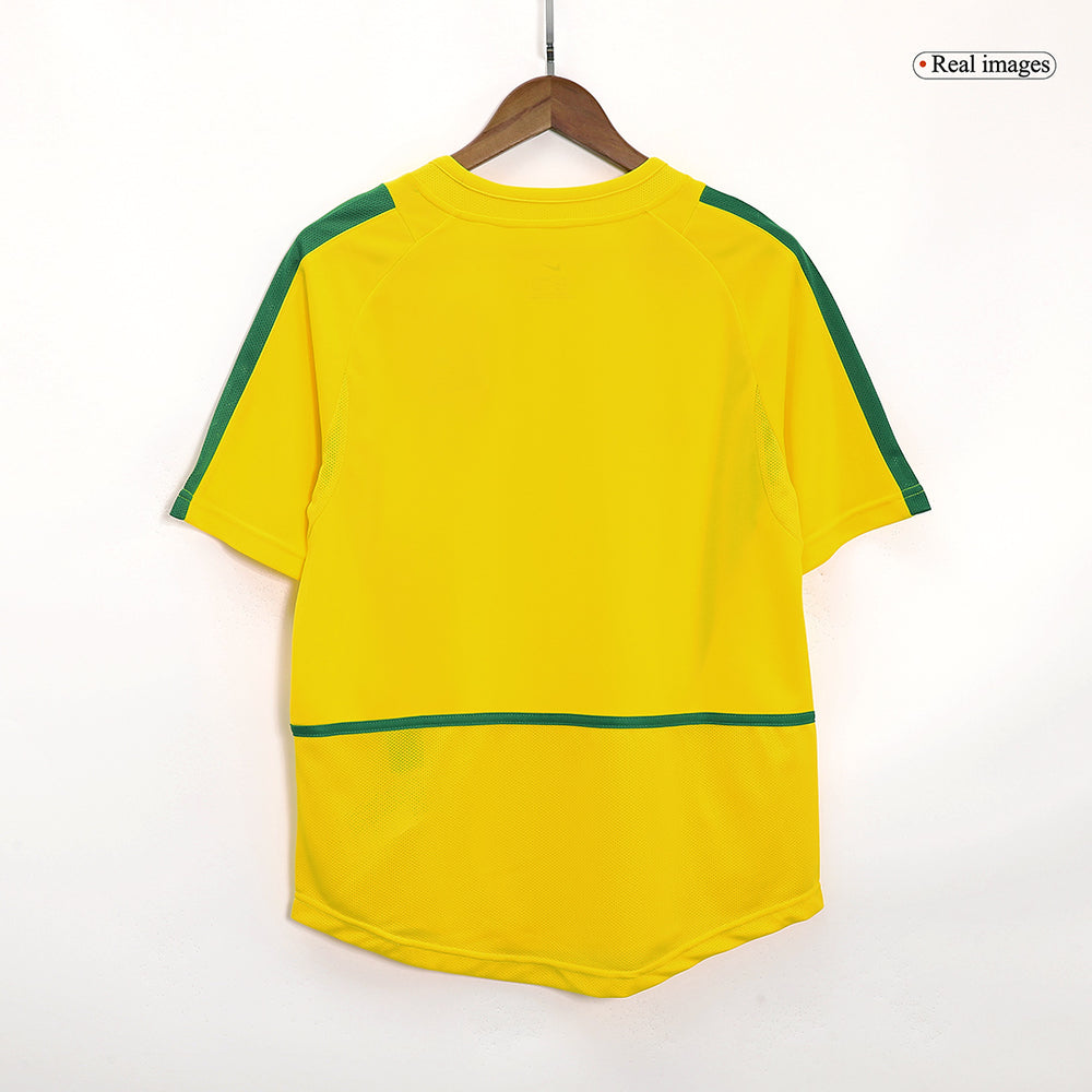 Retro Brazil Home Jersey World Cup 2002 
