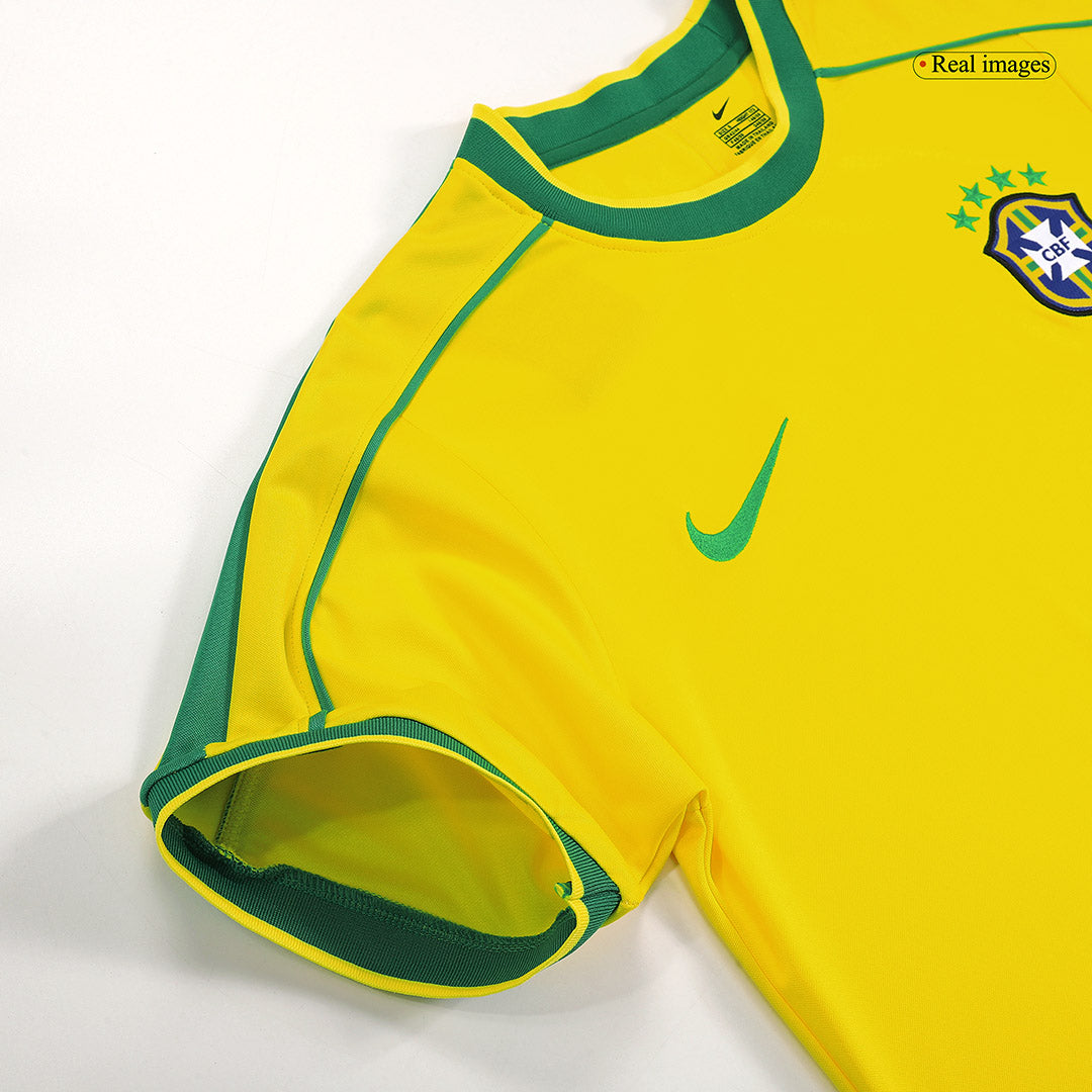 Retro Brazil Home Jersey World Cup 1998 
