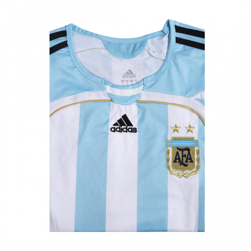RIQUELME #10 Retro Argentina Home Jersey World Cup 2006 
