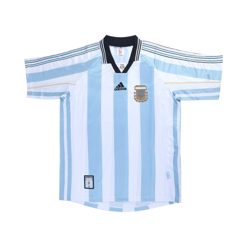 ORTEGA #10 Retro Argentina Home Jersey World Cup 1998 