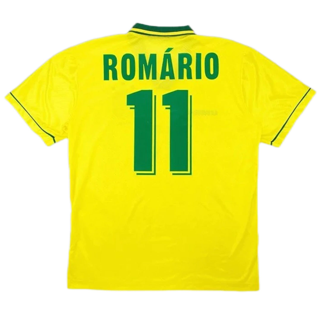 ROMÁRIO #11 Retro Brazil Home Jersey World Cup 1994 