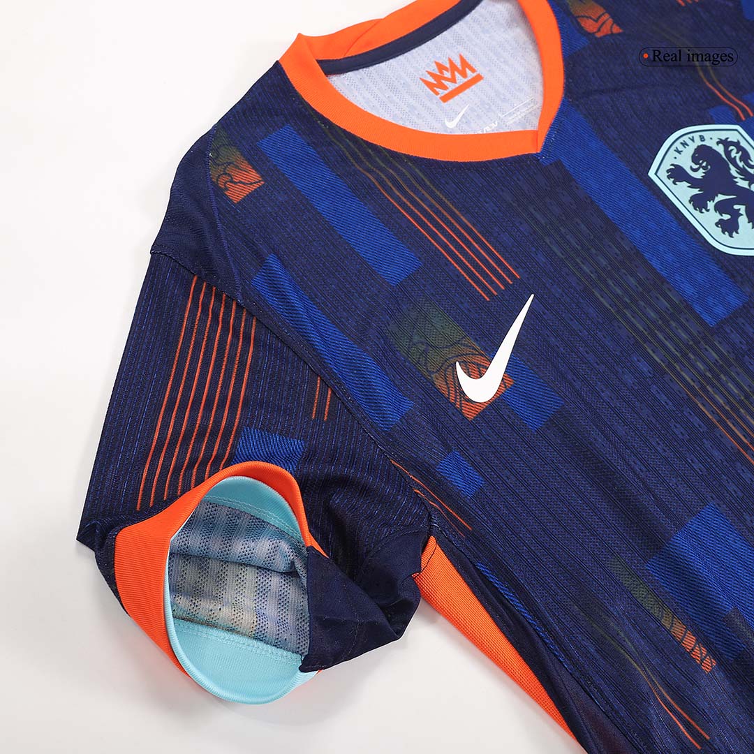 Netherlands Away Match Jersey Player Version EURO 