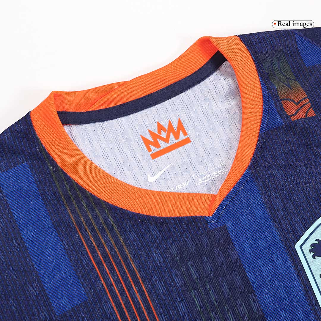 Netherlands Away Match Jersey Player Version EURO 