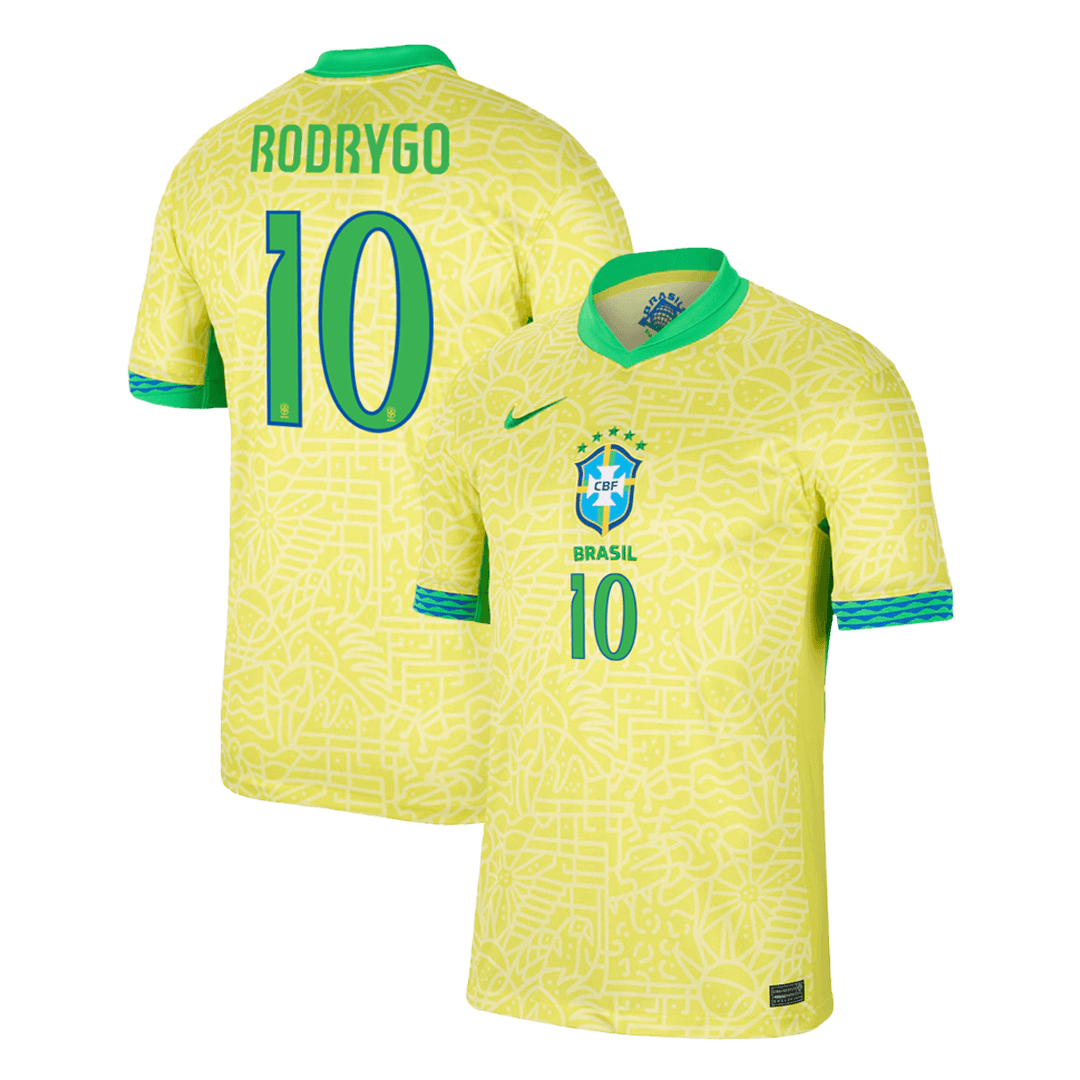 [Super Replica] RODRYGO #10 Brazil Home Jersey Copa America 