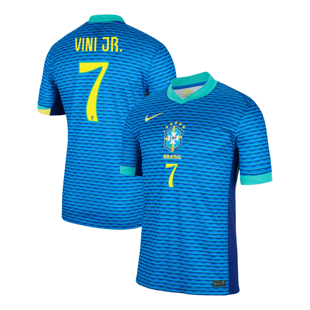 VINI JR. #7 Brazil Away Jersey Copa America 