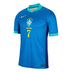 VINI JR. #7 Brazil Away Jersey Copa America 