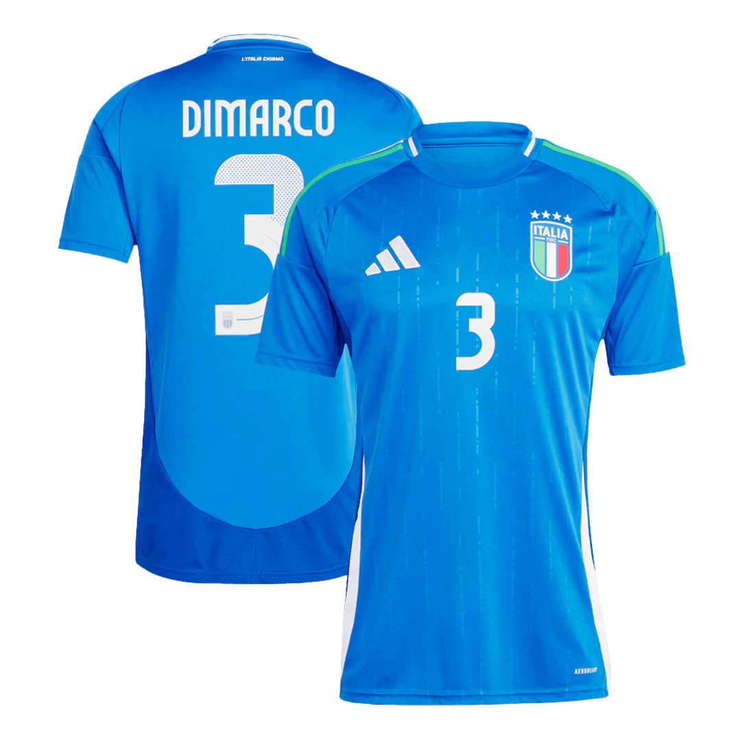 DIMARCO #3 Italy Home Jersey Euro - [Super Replica] 