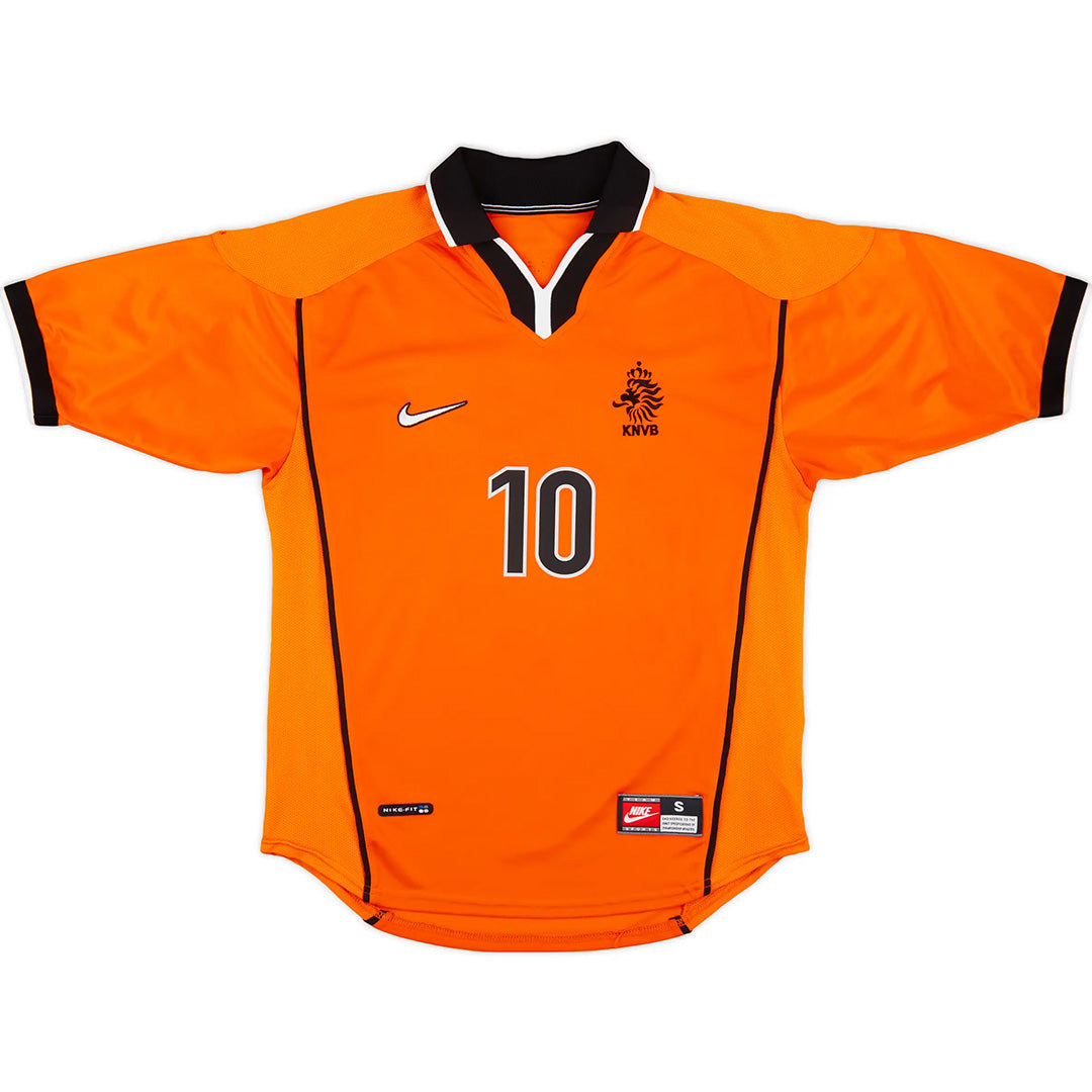 SEEDORF #10 Retro Netherlands Home Jersey World Cup 1998 