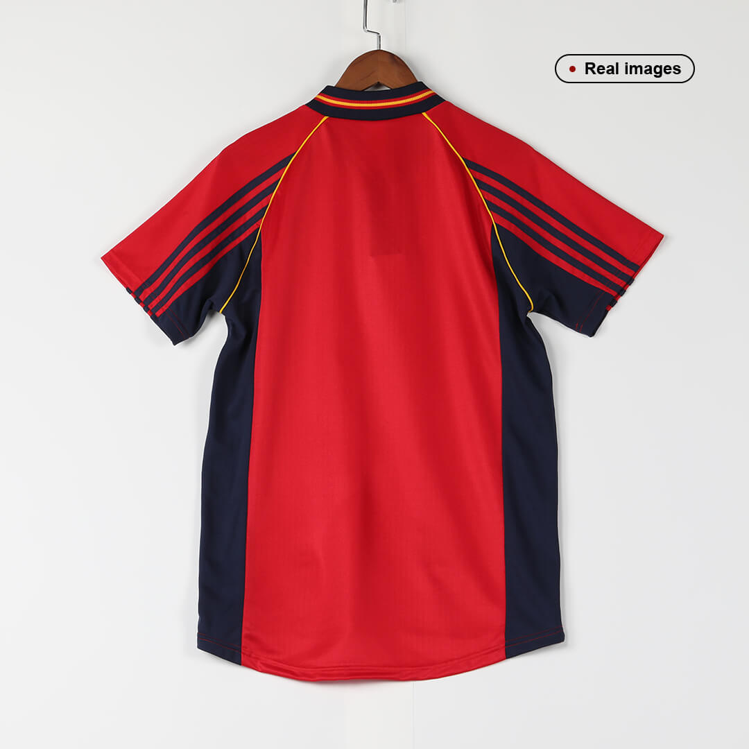 RAÚL #10 Retro Spain Home Jersey World Cup 1998 