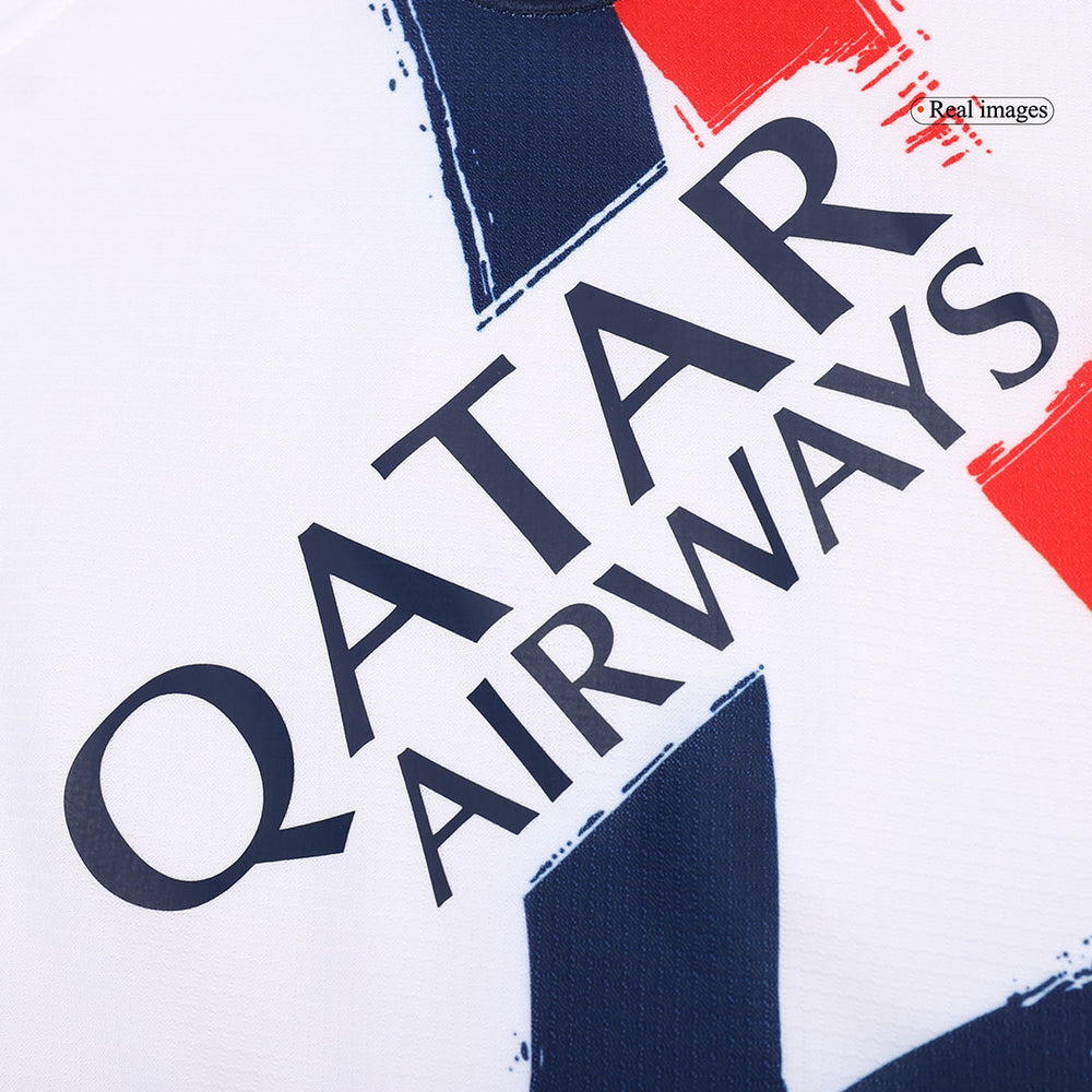 KVARATSKHELIA #7 Kids PSG Away Jersey Kit/26 