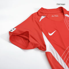 J S PARK #21 Retro South Korea Home Jersey 2002 