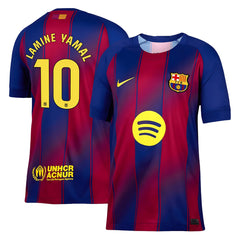 LAMINE YAMAL #10 Barcelona Home Jersey 2025/26 
