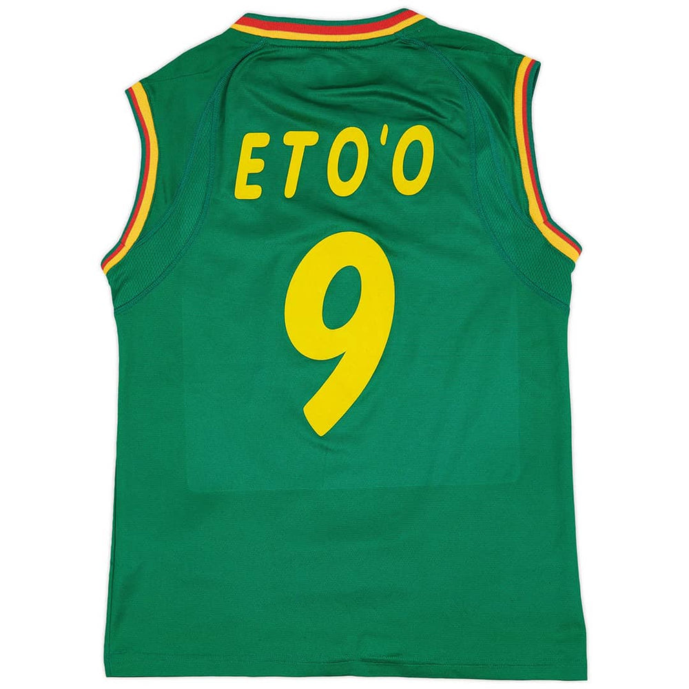ETO'O #9 Retro Cameroon Home Jersey 2002 