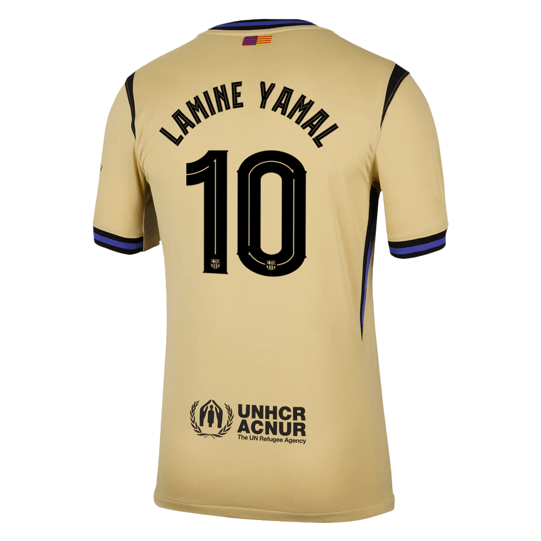 LAMINE YAMAL #10 Barcelona Away Jersey 2025/26 - UCL 