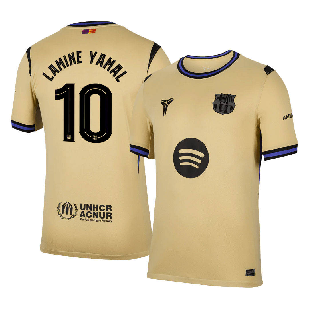 LAMINE YAMAL #10 Barcelona Away Jersey 2025/26 - UCL 