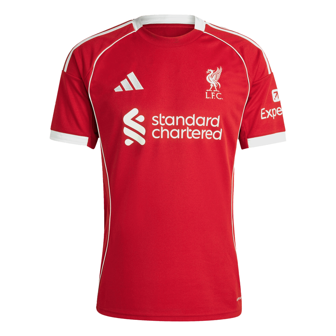 M.SALAH #11 Liverpool Home Jersey 2025/26 