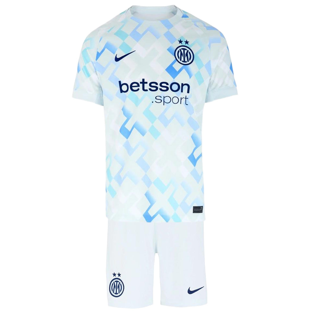 Kids Inter Milan Away Jersey Kit 2025/26 