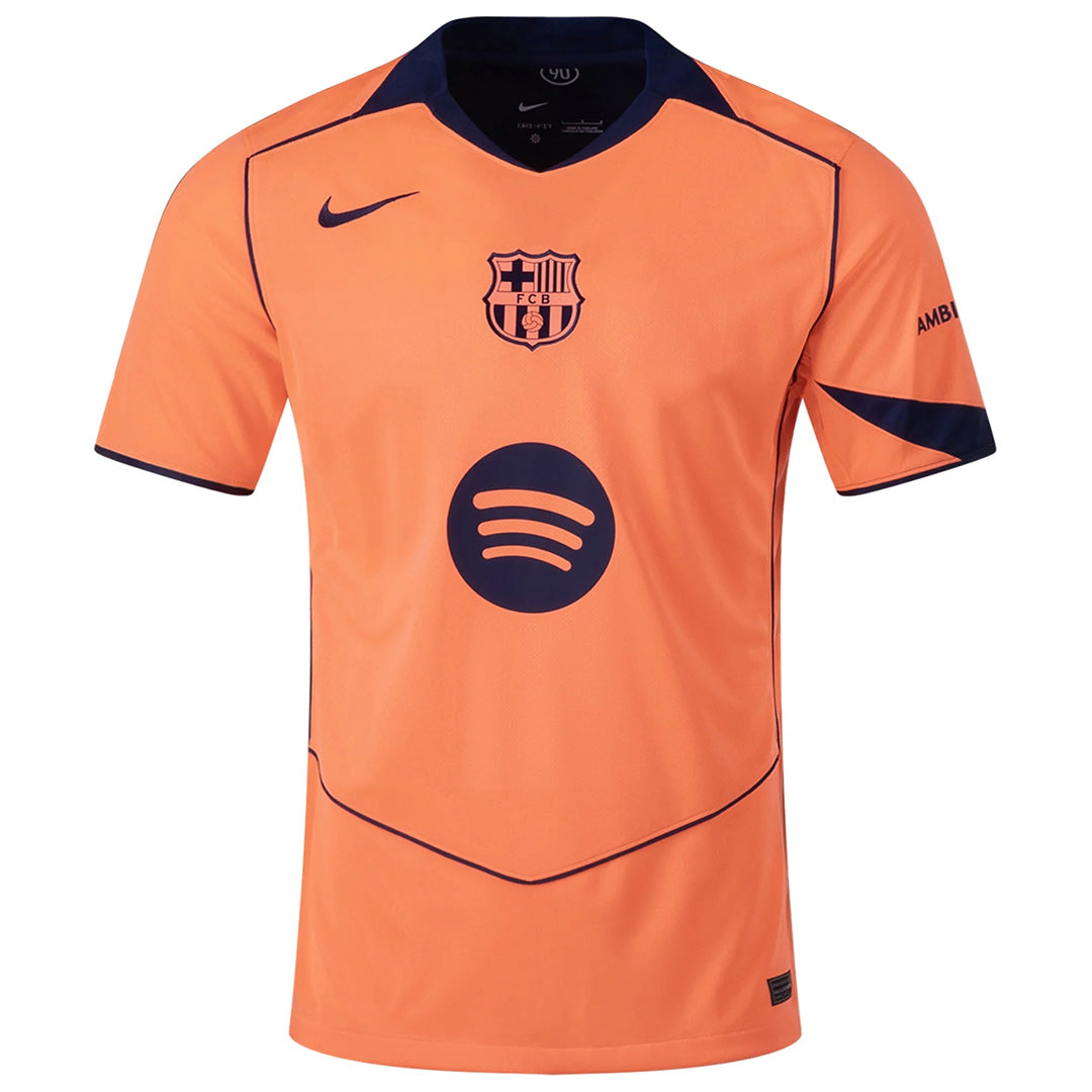 Lamine Yamal #10 Barcelona Third Jersey 2025/26 - UCL 