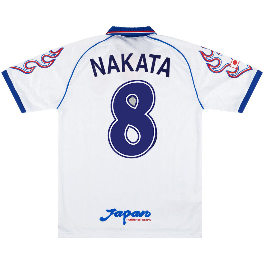 Nakata #8 Retro Japan Away Jersey 1998 