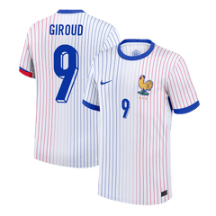 GIROUD #9 France Away Jersey 