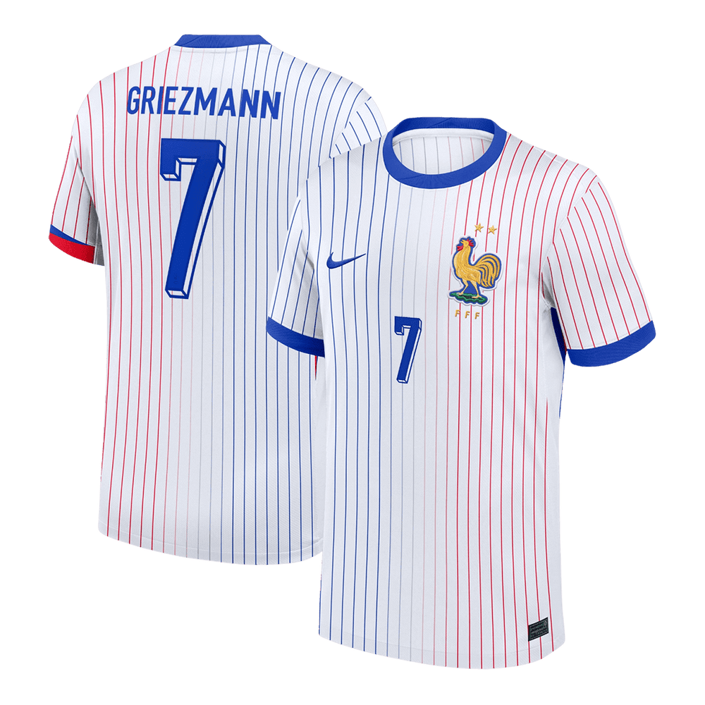 GRIEZMANN #7 France Away Jersey 