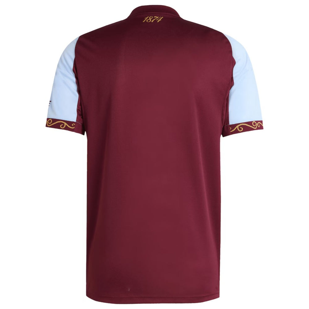 TIELEMANS #8 Aston Villa Home Jersey 2025/26 