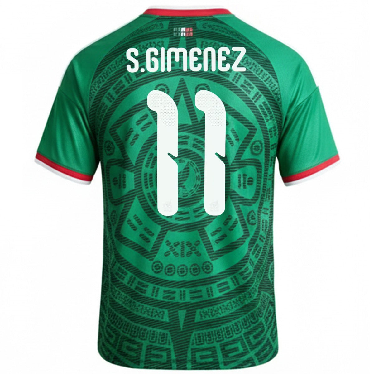 S.Giménez #11 Mexico Home Jersey World Cup 2026 