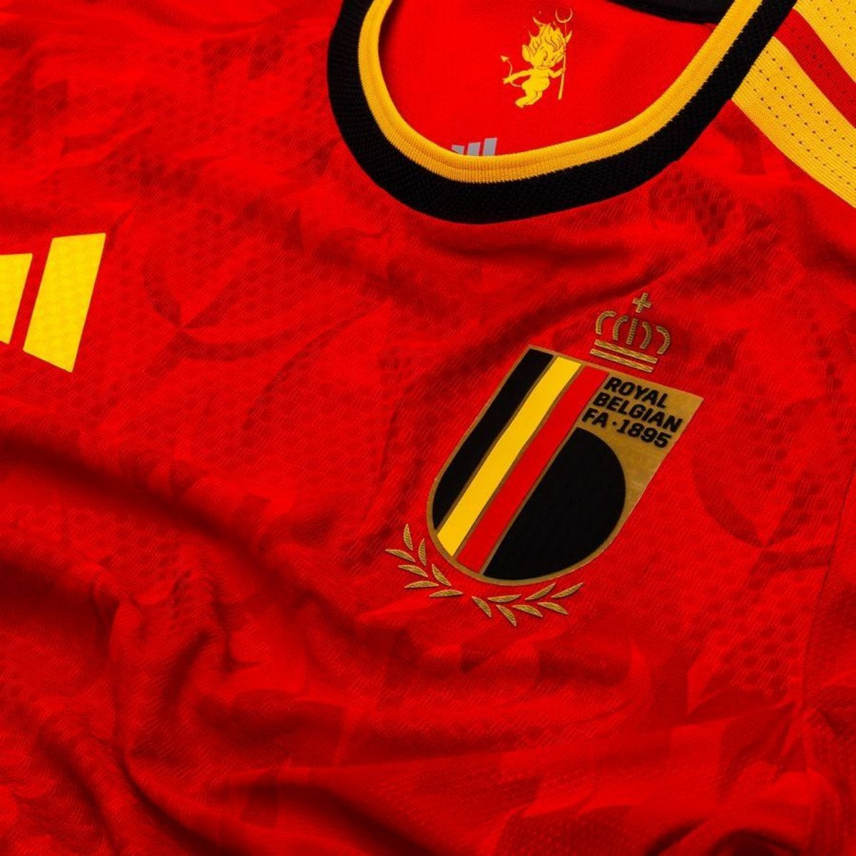De Bruyne #7 Belgium Home Match Jersey Player Version World Cup 2026 