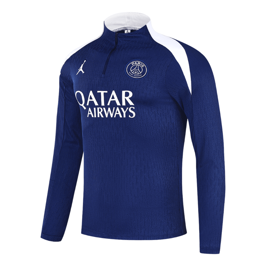 Kids PSG Zipper Sweatshirt Kit(Top+Pants) Navy 2025/26 
